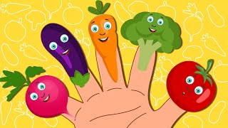 Vegetable Finger Family Song सब्ज़ियों का गाना | Balgeet & Hindi Nursery Rhymes by HooplaKidz