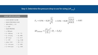 How to Size a Control Valve for Liquid Flow