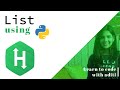Lists | Easy Level | Hackerrank | Python