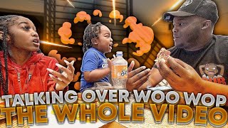 TALKING OVER TeeTee & WooWop EVERYTIME They Try To Talk During A Q&A Mukbang . . .