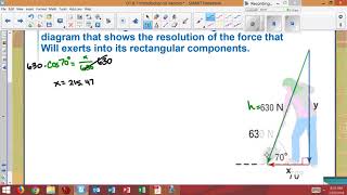 8-1 Example 6 Resolve a Force into Rectangular Components