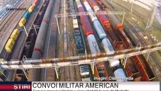 CONVOIUL MILITAR AMERICAN A TRECUT PRIN MEDGIDIA