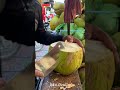 Fresh coconut cutting skill #shorts #viral #coconut #streetfood #asmr