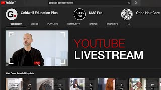 Watch YouTube LIVE of the Kao Salon Global Experience 2022 | Goldwell Education Plus