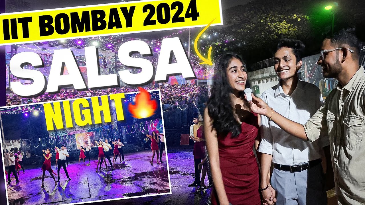 The Most Beautiful Salsa Night Of Iit Bombay 2024 ёях ёятгёяш Iitbombay Iit