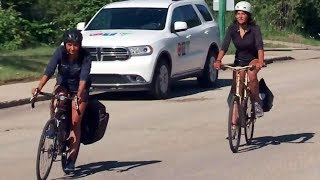 Sask. woman's two-month-long bike ride home from university