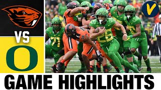 Oregon State vs #11 Oregon | College Football Highlights