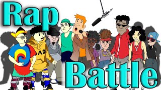 Rap Battle (Alex/Bogart vs Taguro Brothers) | Pinoy Animation