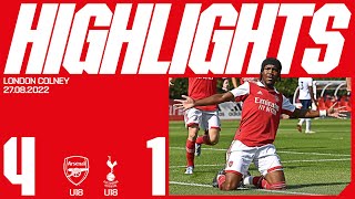 HIGHLIGHTS | Arsenal vs Tottenham Hotspur (4-1) | U18 | Omari Benjamin with a hat-trick!