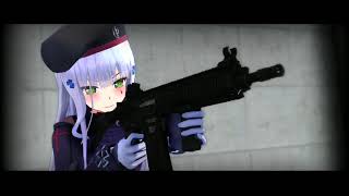 【ドルフロMMD】416の日ショートアクション