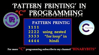 pattern printing in c programming #coding#clanguage #patternprinting #codelearning #codersunite
