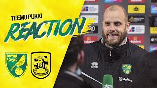 Norwich City 7-0 Huddersfield | Teemu Pukki Reaction