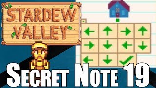 Secret Note 19 Walkthrough | How To Get The Solid Gold Lewis Statue In Stardew Valley