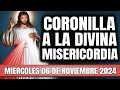 CORONILLA A LA DIVINA MISERICORDIA DE HOY MIERCOLES 06 DE NOVIEMBRE 2024 - EL SANTO ROSARIO DE HOY