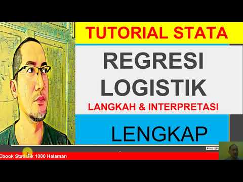 [BARU] REGRESI LOGISTIK DENGAN STATA #OUTPUT DAN INTERPRETASI LENGKAP ...