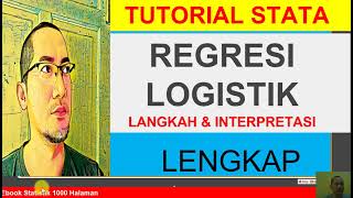 [BARU] REGRESI LOGISTIK DENGAN STATA #OUTPUT DAN INTERPRETASI LENGKAP