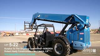 2014 Terex/Genie Telehandler GTH-1056 - Surplus to  ongoing operation of RHC Auction-Lot 5 - 9/26/24