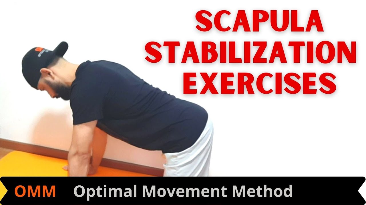 Scapula Stabilization Exercises | Scapula Strength | Rhomboids ...