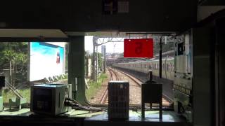 JR埼京線205系 新宿～渋谷駅間前面展望映像/2013.05.24