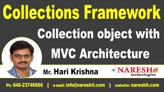 Collection object with MVC Architecture | Core Java Tutorial | Mr. Hari Krishna