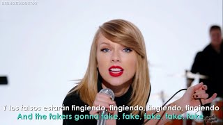 Taylor Swift - Shake It Off // Lyrics + Español // Video Official