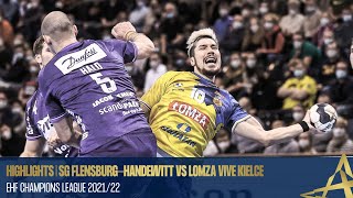 HIGHLIGHTS | SG Flensburg-Handewitt vs Lomza Vive Kielce | Round 11 | EHF Champions League 2021/22