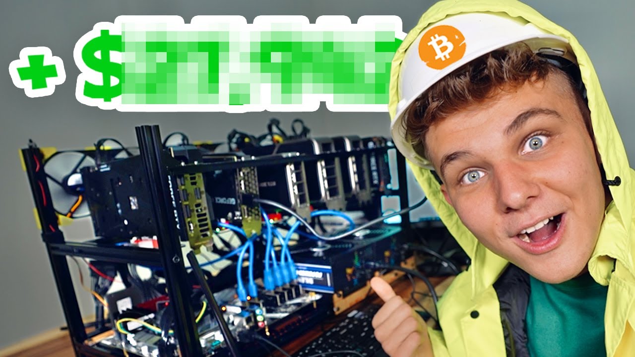 I Tried Mining Bitcoin For A Week Youtube