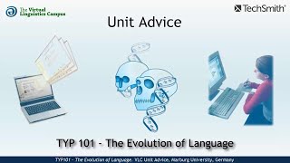 TYP101 - Unit Advice (Evolution of Language)