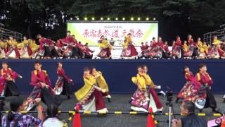 【4K】 【公式】 東京花火 「花かるた」　原宿スーパーよさこい2016 1日目 原宿口ステージ