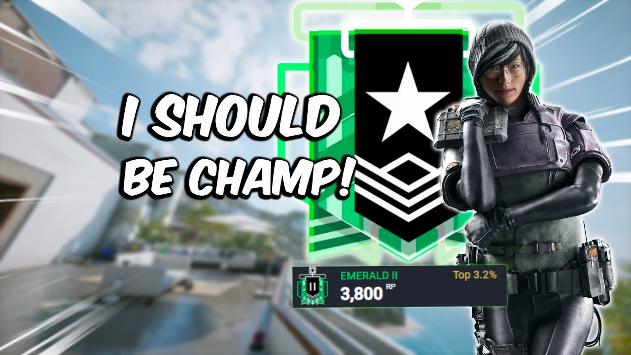 You Vs The Rank You Deserve Pc Rainbow Six Siege Youtube