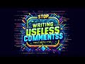 Clean Code in Python – Stop Writing Useless Comments! | Chapter 4 Explained with Code