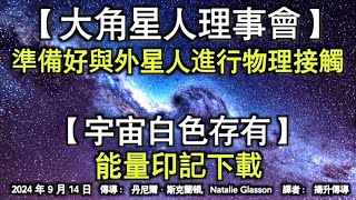 【大角星人理事會】《準備好與外星人進行物理接觸》【宇宙白色存有】《能量印記下載》