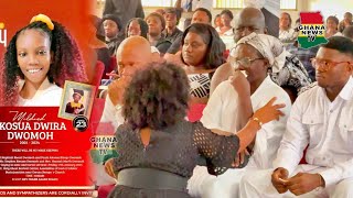 EMOTIONAL: Legendary Hannah Marfo \u0026Husband couldn’t control their teärs at Daugther’s burial service