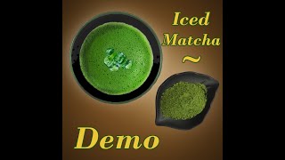 TSUJIRI Downtown - Iced Matcha Preparation #shorts