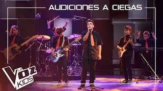 Banda de Rock cantan "Feeling Good" | Audiciones a ciegas | La Voz Kids Antena 3 2024