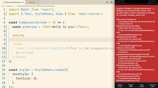 React Native - One Common Error ll Java-script development tutorial.