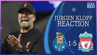 "KEEP GOING, CURTIS!" | Jurgen Klopp Press Conference | FC Porto 1-5 Liverpool | Champions League