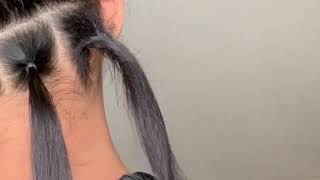 Dreadlocks on straight hair