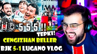 Jrokez / Cengizhan Beller ''BEŞİKTAŞ 5-1 LUGANO'' TEPKİ! | Bu Şampiyonluk Bestesi Kimin Abi ?