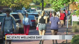Students talk NC State Wellness Day initiative