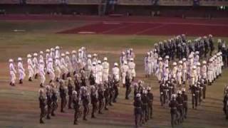 2009.10.24台中全運會三軍樂儀隊表演操{下}