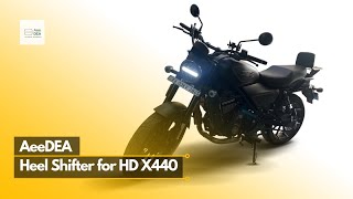 Harley Davidson X440: Upgrade it today with AeeDEA Heel Shifter!