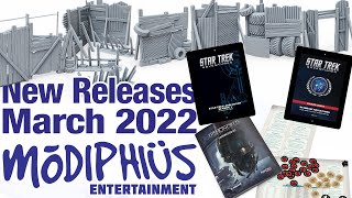 Modiphius New Releases - March 2022