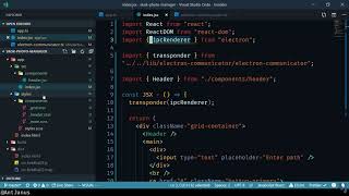 Electron Main and Renderer Communication