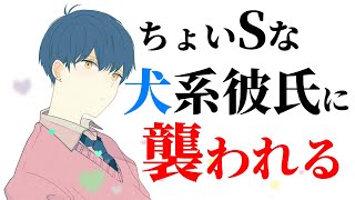 【女性向けASMR】ちょいSな犬系彼氏にベッドで..【喧嘩,豹変,シチュエーションボイス,バイノーラル】