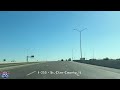 i 255 south st. louis missouri 4k highway drive