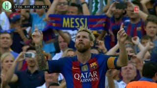اهداف مبارة برشلونة و ريال بيتيس 6-2 الدوري الإسباني 20-8-2016