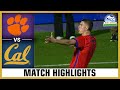 Cal vs. Clemson Match Highlights | 2024 ACC Men's Soccer