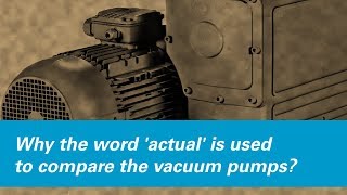 Vacuum Pumps Explained | How To Compare Performance & More.