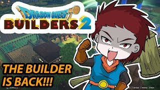 Showing my Furrowfield town - Dragon Quest Builders 2